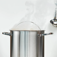 Panela Alta Inox 4,5L + Cesta Multifuncional | Frite, Cozinhe a Vapor ou Prepare Massas Sem Bagunça!