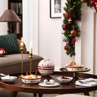 Conjunto de Jantar para 2 Pessoas - La Boule 7 Peças Natal