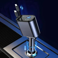 Carregador Usb Turbo Retrátil