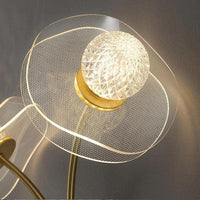 Luminária de Parede Flor de Lótus Carpetino